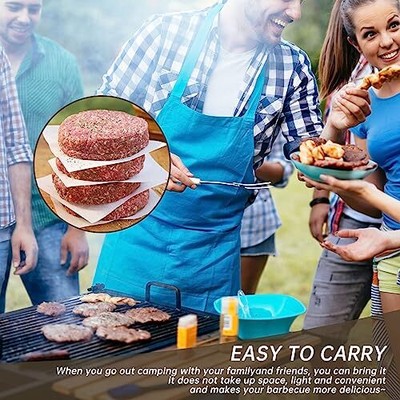 500 Pcs Non-Stick Burger Patty Paper Hamburger Parchment Papers for Press