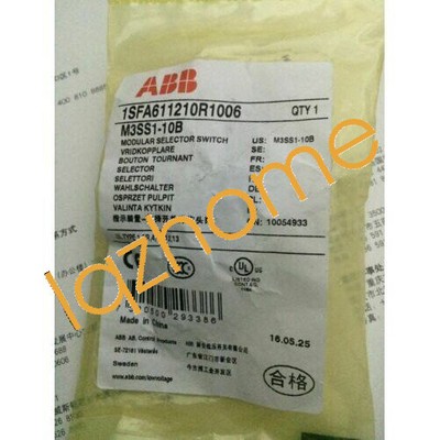 1PCS ABB M3SS1-10B Modular Selector Switch  Brand new fast shipping
