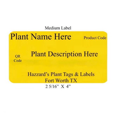 Pepper Aji Limon Gold    - Peel & Stick Labels    { Pk of 25  }