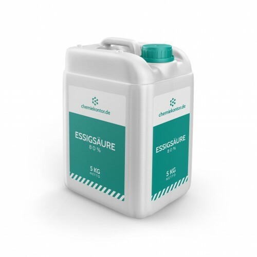Essigsäure 80% – technische Qualität – 5 kg / 20 kg / 220 kg / 1.000 kg