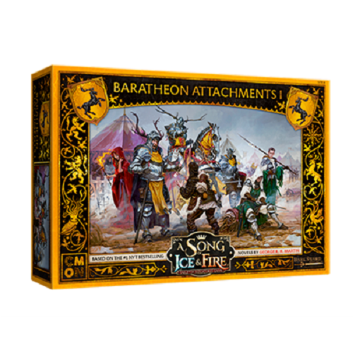 BARATHEON ATTACHMENTS 1 Expansion A Song of Ice Fire Miniatures ASOIAF CMON NIB
