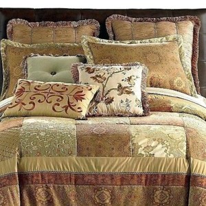 Chris Madden Queen Comforter X2 Pillow Shams Set Manchester
