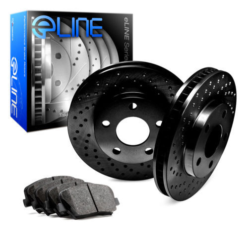 For Nissan 300ZX 89-96 R1 Concepts Drilled & Slotted Front Brake