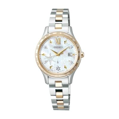 Pre-owned Seiko Lukia Ssvv086 Lady Collection 2023 Holiday Season Limited Edition Watch