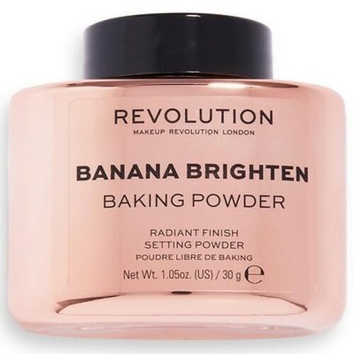 Makeup Revolution Loose Baking Powder - Banana Brighten - 1.05oz