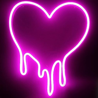 For Teens/kids/girls Room Decor Melt Heart Neon Heart