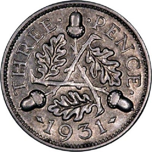 George V Threepence Coins (1910-1936)