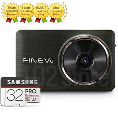 FineVu LX5000 POWER 3.5“ IPS LCD 2ch FHD Car Dash Camera Car Blackbox 32GB
