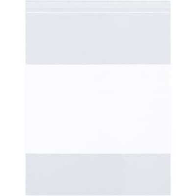 White Block Poly Bags, 9