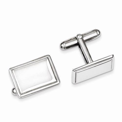 Men's Sterling Silver Cufflinks