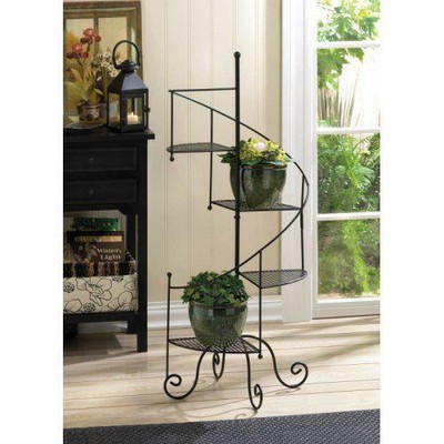 Staircase Plant Spiral Stand Flower Pot Planter Holder Outdoor