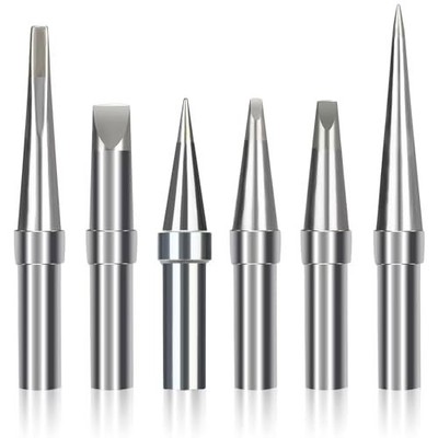 Solder Tips 6pcs for Weller ET Soldering Iron, Replacement Tips for WES51/50,...