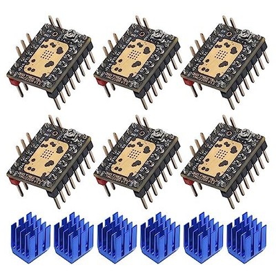 BIGTREETECH 6PCS TMC2209 V1.3 Stepper Motor Driver 2.8A UART Ultra Silent Ste...