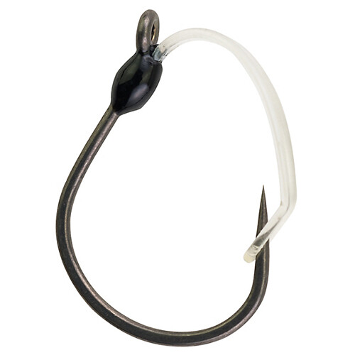Berkley Fusion19 Weedless Wide Gap Hook #1/0 Smoke Satin 4/Pk FSN19WWG1