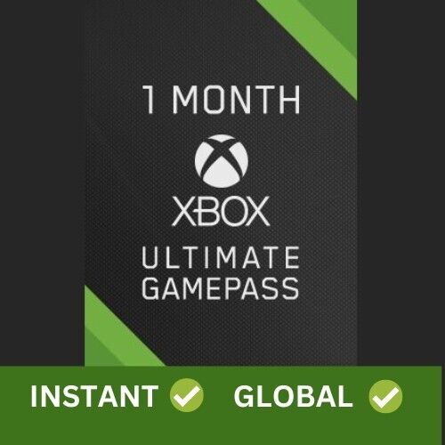 Xbox Live 1 Month Gold & Game Pass Ultimate Membership | GLOBAL | INSTANT 24/7