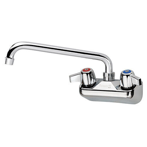 Low Lead Replacement Faucet for Bar Sinks Deck Mount, Fits 22" Sinks, 12" Spout
