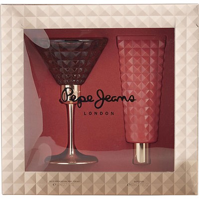 PEPE JEANS by Pepe Jeans London ПАРФЮМИРОВАННАЯ ВОДА-СПРЕЙ 2,7 УНЦИИ И ЛОСЬОН ДЛЯ ТЕЛА 2,7 УНЦИИ