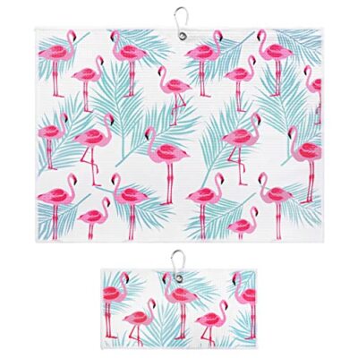 Towel With Clip For Women And Men For Golf Bags Microfi...