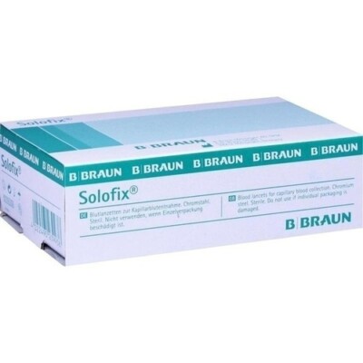 SOLOFIX Blutlanzetten gammasteril 200 St 01868321 B. Braun