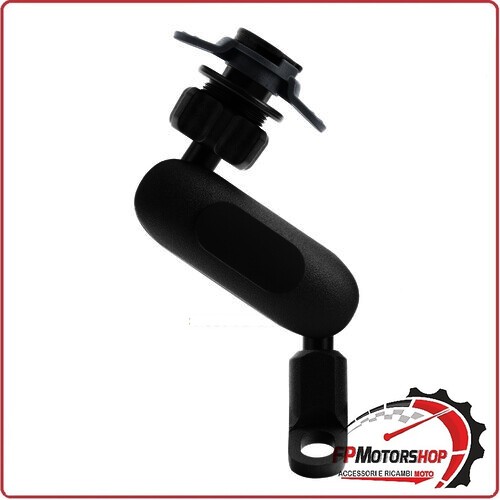 90563 TITAN STAFFA SUPPORTO BRACCIO SNODATO CON ATTACCO PER SPECCHIETTI MOTO