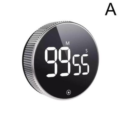 New LED Digital Timer Magnetic Yoga Countdown Stopwatch Cooking Kitchen USA