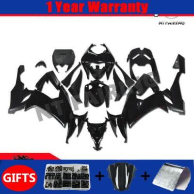 FTB Fit for Kawasaki Ninja 2008 2009 2010 ZX10R Black ABS Fa