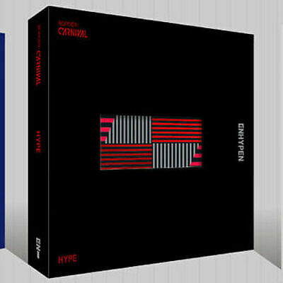 ENHYPEN BORDER:CARNIVAL Album HYPE VER CD+Poster+P.Book+Lyric+3 Card+Sticker+etc