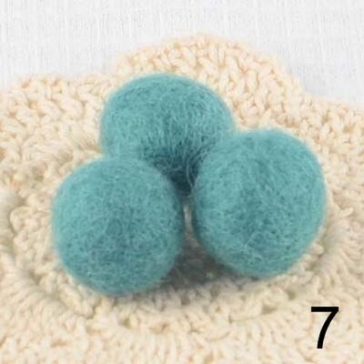 Wool Felt Ball 50pcs 2cm Round Wool Felt Balls Pom Pom DIY Craft Making Sewing K