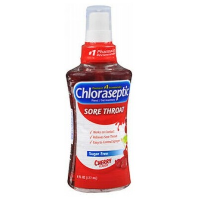 Chloraseptic Sore Throat Spray Cherry 6 oz