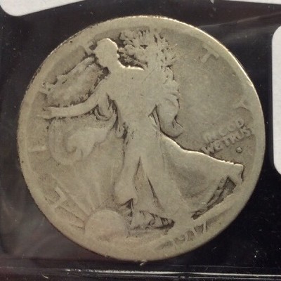 1917-S Obverse Walking Liberty Silver Half Dollar