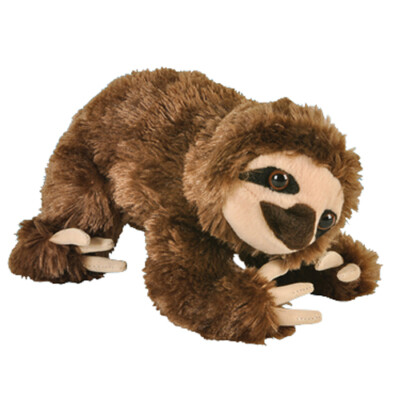 Adventure Planet Plush Animal Den - SLOTH (Brown) (8 inch) - New Stuffed Animal