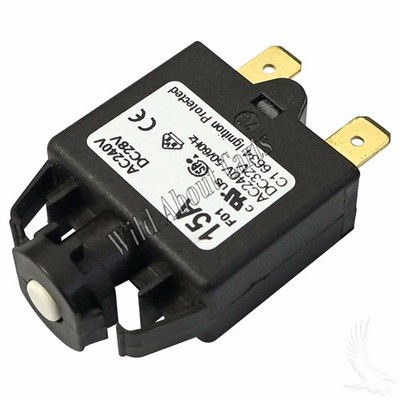 RHOX Club Car PowerDrive 3 Battery Charger AC Circuit Breaker