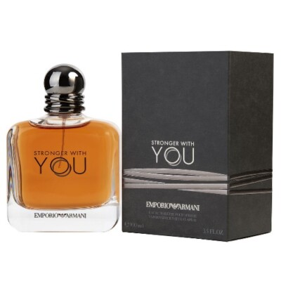 Emporio Armani Stronger With You by Giorgio Armani 3.4 oz Cologne for Men NIB