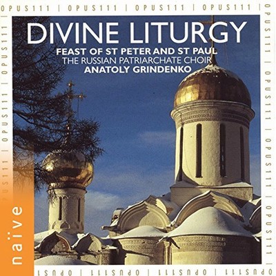 ANATOLY GRINDENKO - Divine Liturgy For The Feast Of St Peter & St Paul - CD