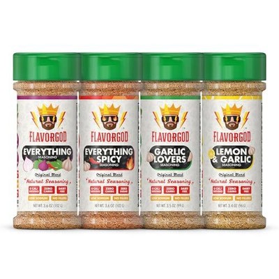 Classic Combo Pack Of 4 Seasoning & Spices for Cooking, Everything, Everythin...