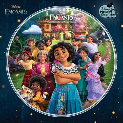 DISNEY ENCANTO SOUNDTRACK VINYL NEW! LIMITED PICTURE DISC LP! SURFACE PRESSURE