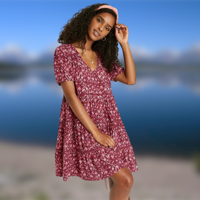 Wild fable store floral dress