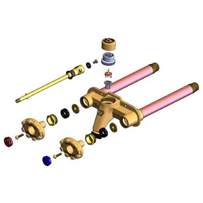 Woodford Model 22 and Model V22 Repair Kit - RK-22PRV (Metal Oval Handles)