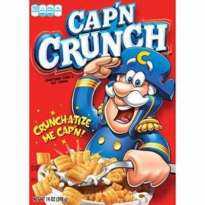 Quaker Oats Company シリアルマスコット キャプテンクランチ Cap'n Crunch CerealBox (2) / シリアル キャプテンクランチ