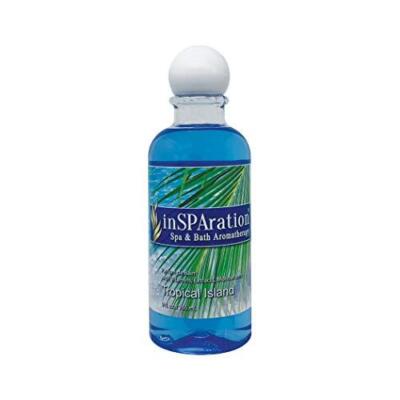 inSPAration Spa and Bath Aromatherapy 370X Spa Liquid, 9-Ounce, Tropical Island