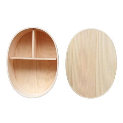 J-KITCHENS Bent Bent Bent Bent Box Wooden One-step Bent Box Natural 17.5cm × 13c