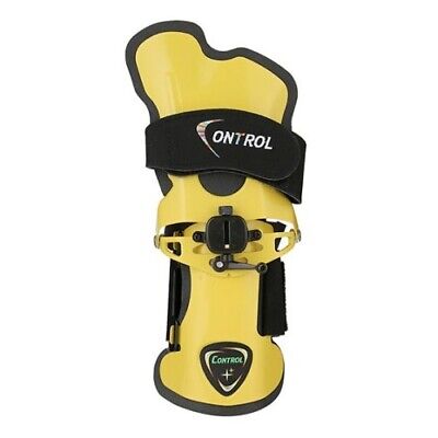 LORD FIELD CONTROL Mongoose Bowling Wrist Support Yellow - Left hand