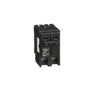 Square D NSB HOM280 Miniature Circuit Breakers (MCBs) 2P 80A 120V
