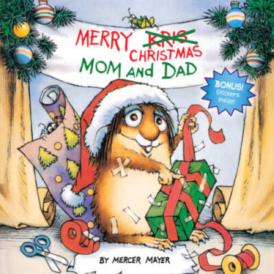 Merry Christmas Mom and Dad (A Golden Look-Look Book) - Paperback - GOOD