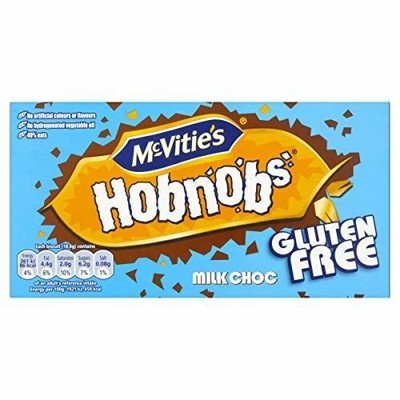 Galletas McVities de chocolate con leche sin gluten Hobnobs