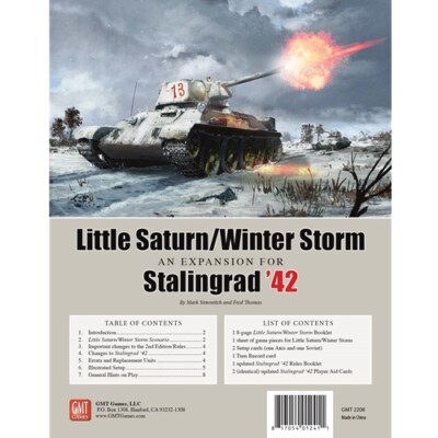 GMT Games Little Saturn/Winter Storm Stalingrad Дополнение 42 GMT 2208