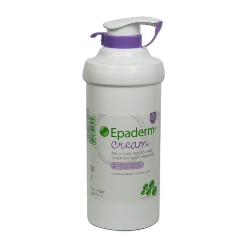 Epaderm Cream for dry skin, eczema and psoriasis 500g New with seal
