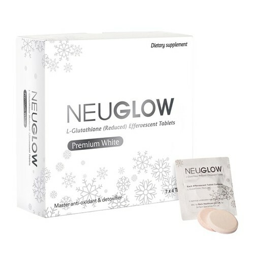 Neuglow L-Glutathione Premium White 28 Whitening effervescent tablets