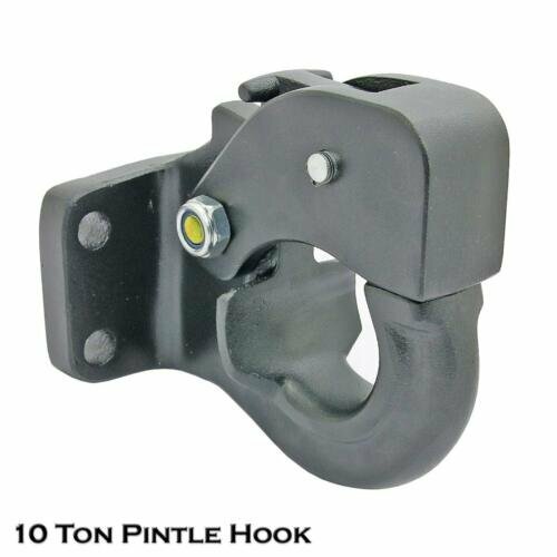 10 Ton Tow Pintle Hook Rigid Type Towing Hook Hitch Towing 4WD Truck Trailer.
