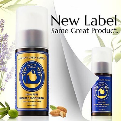 Organic Facial and Body butter Cream. Made of Almond Olive Castor Vitamin E L...